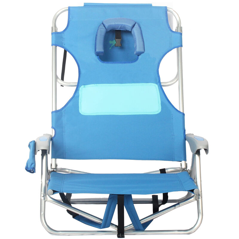 Ostrich Ladies' Comfort and On-Your-Back Chair, Blue image number 5