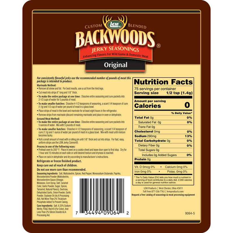 LEM Backwoods Original Jerky Seasoning, 5 lbs. image number 2