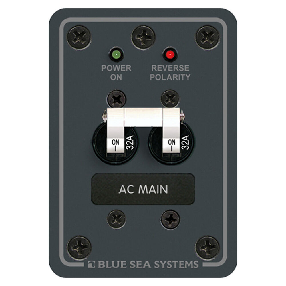 Blue Sea 230V AC Main Circuit Breaker Panel, 32A Overton's