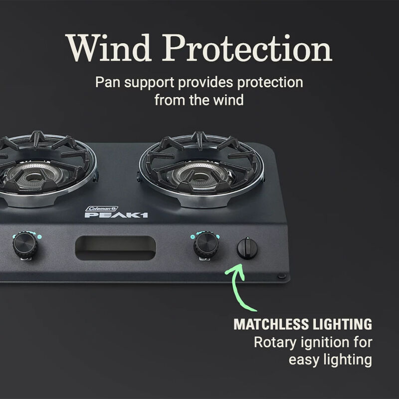 Coleman PEAK1 2-Burner Camping Stove image number 3