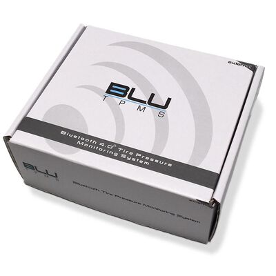 BLU Tire Pressure & Temperature Monitoring System, External 1-100psi, Set of 4