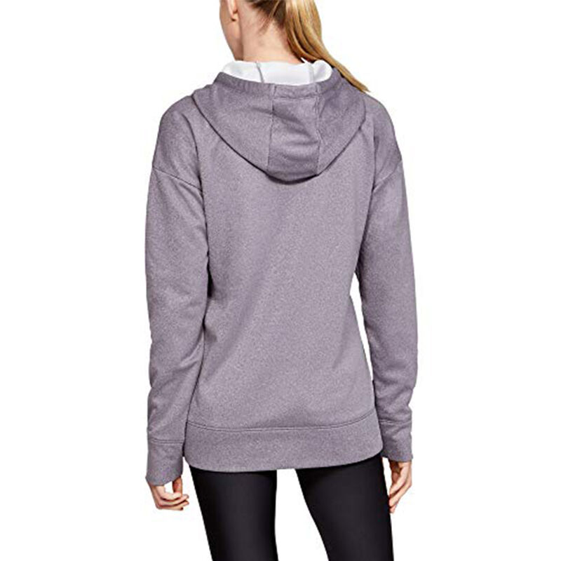  Under Armour Women's Armour Fleece Chenille Logo Hoodie image number 10