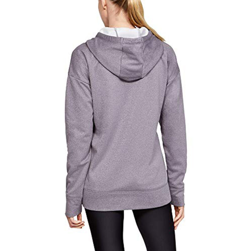  Under Armour Women's Armour Fleece Chenille Logo Hoodie image number 2