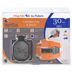 SmartPlug 30-Amp Female Connector And Inlet With Thermal Protector