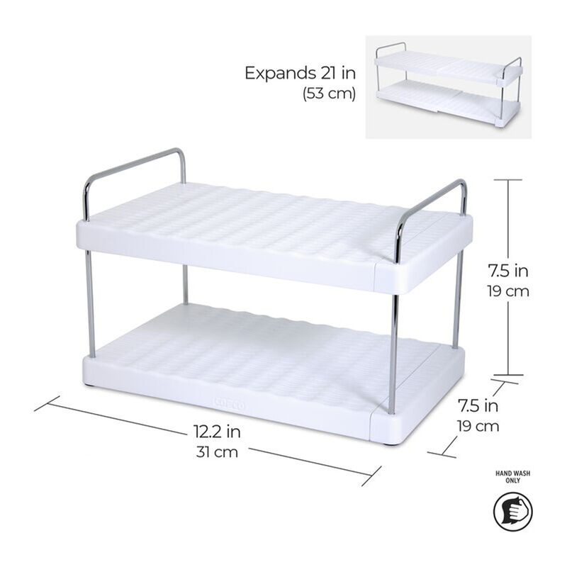Copco Adjustable 2-Tier Organizer image number 4