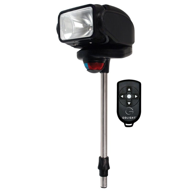 Golight GoBee Stanchion Mount Bow Light With Wireless Remote image number 1