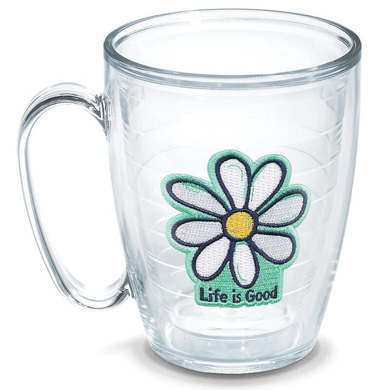 Tervis&reg; Mugs, 15 oz., Life is Good Flower Design image number 1