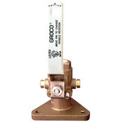 Groco FBV-1000 Tri-Flange Seacock, 1" Connection