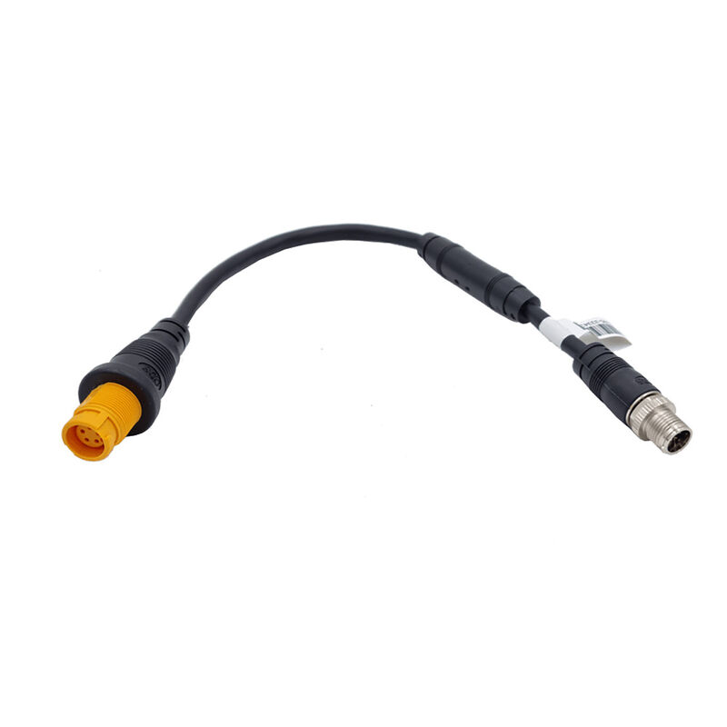 Navico Ethernet Adapter M12 8-Pin Male - Yellow 5-Pin Female - 1.2'