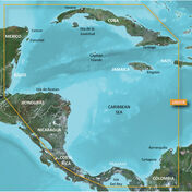 Garmin BlueChart g2 Vision HD Cartography, Southwest Caribbean
