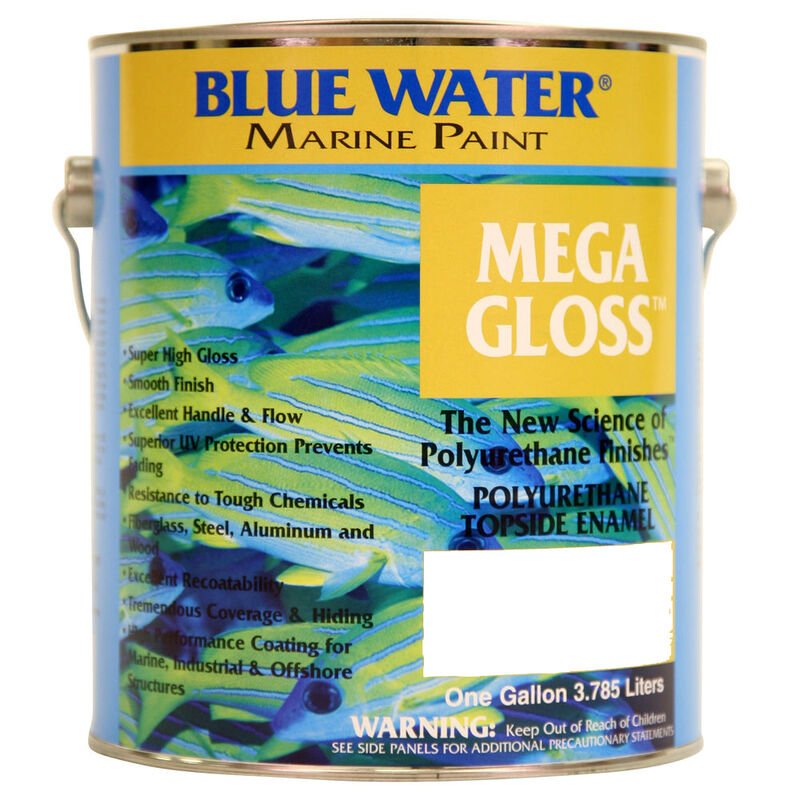 Blue Water Mega Gloss Polyurethane, Quart image number 4