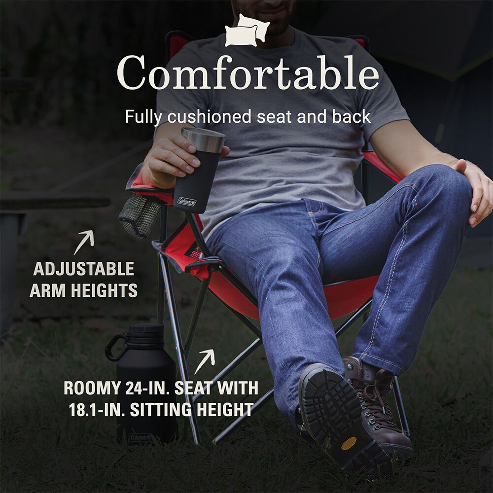 Coleman Broadband Mesh Quad Chair