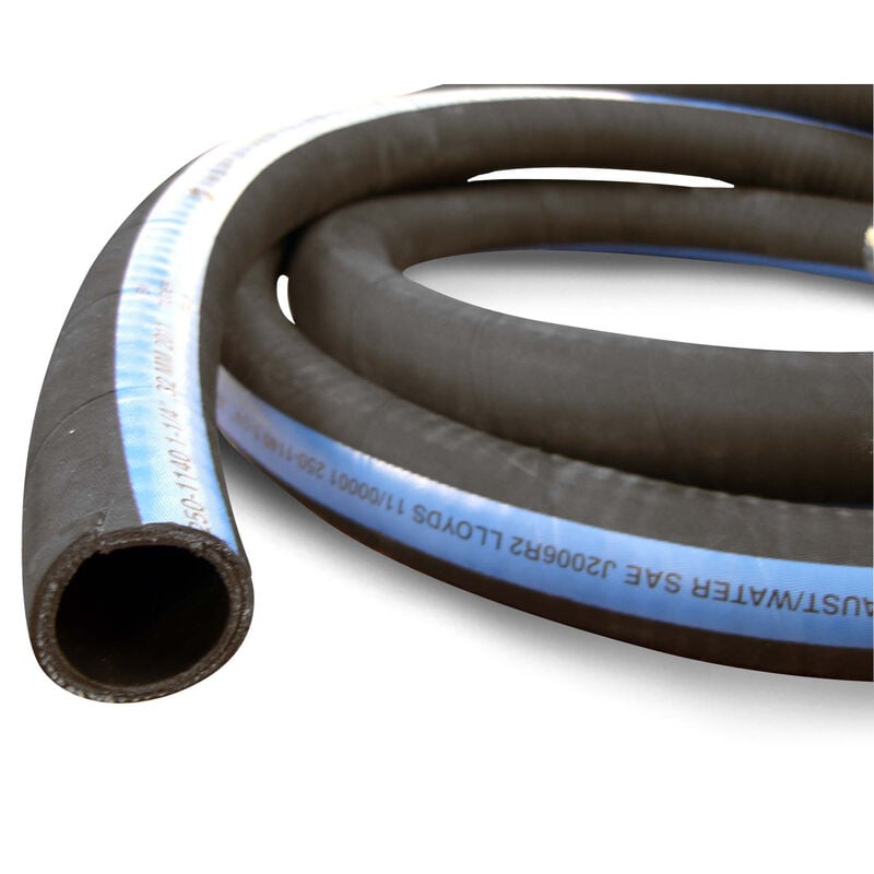Shields ShieldsFlex II 2-3/4" Water/Exhaust Hose With Wire, 6-1/4'L image number 1