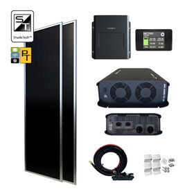 Dometic Go Power! PowerTrak Slim 200 w/200W Low Profile Solar, 30A MPPT & 2000W Inverter Charger