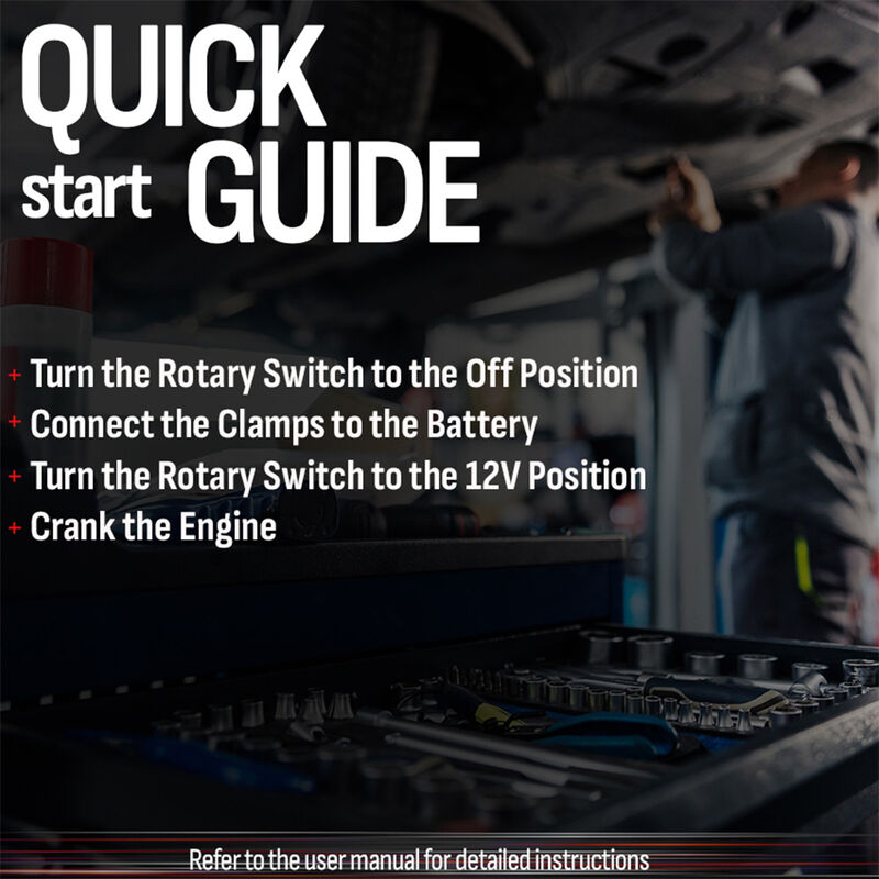 Schumacher DSR165 ProSeries 2200A 12V Jump Starter and Portable Power Station image number 5