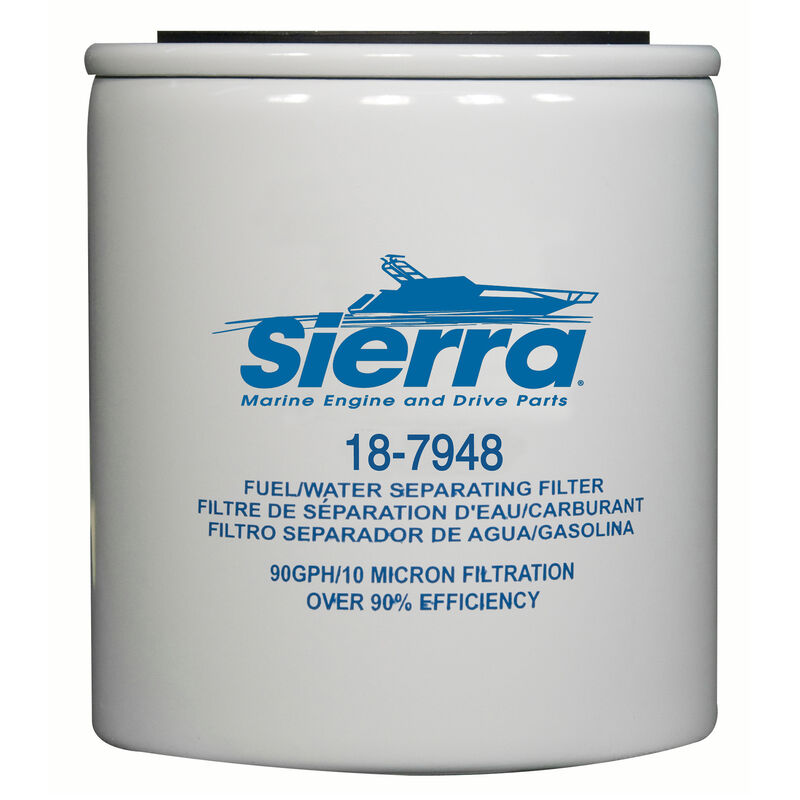 Sierra 10 Micron Fuel Filter For Mercury Marine/Honda, Sierra Part #18-7948 image number 1