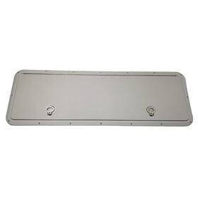 DPI 13" x 36" Flush Series Hatch, Auster Light Gray