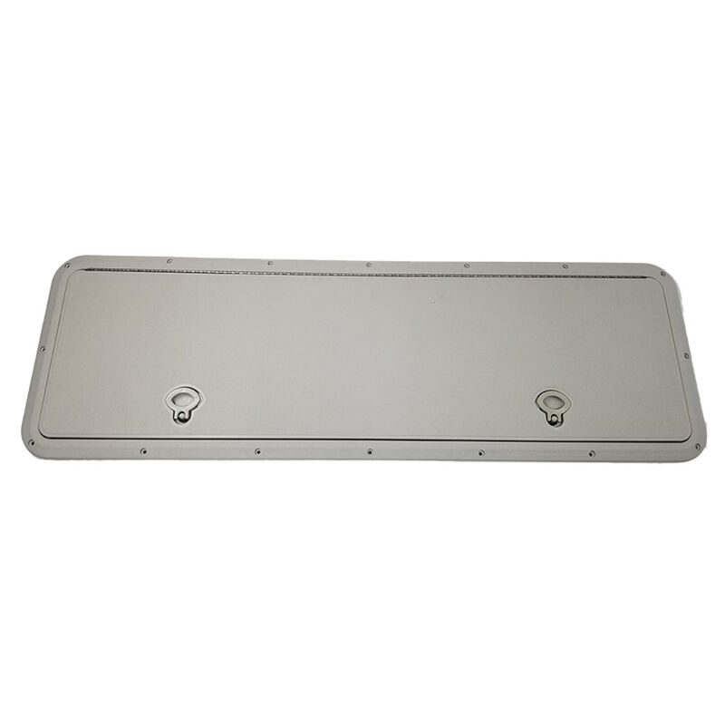 DPI 13" x 36" Flush Series Hatch, Auster Light Gray image number 1
