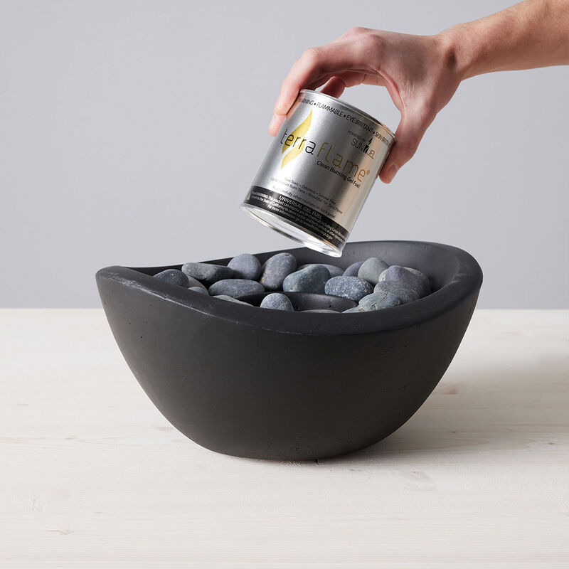 TerraFlame Wave Tabletop Fire Bowl image number 5