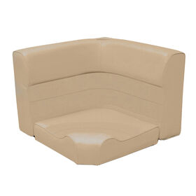 Toonmate Deluxe Radiused Corner Section Seat Top Only, Sand Options