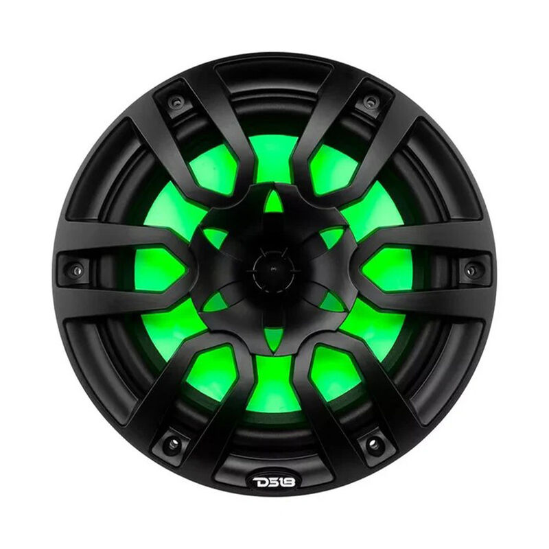 DS18 NXL-10 10" Two-Way Coaxial Marine Speakers with RGB LED Lights, Pair image number 2