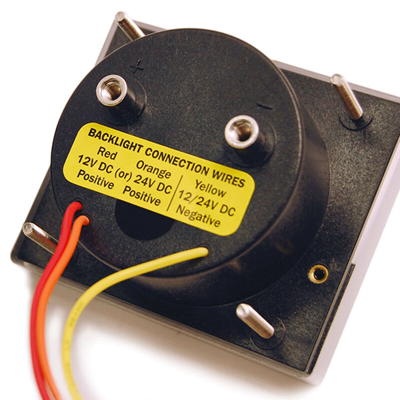 Blue Sea Systems DC Analog Voltmeter Panel, 8 - 16V DC image number 2