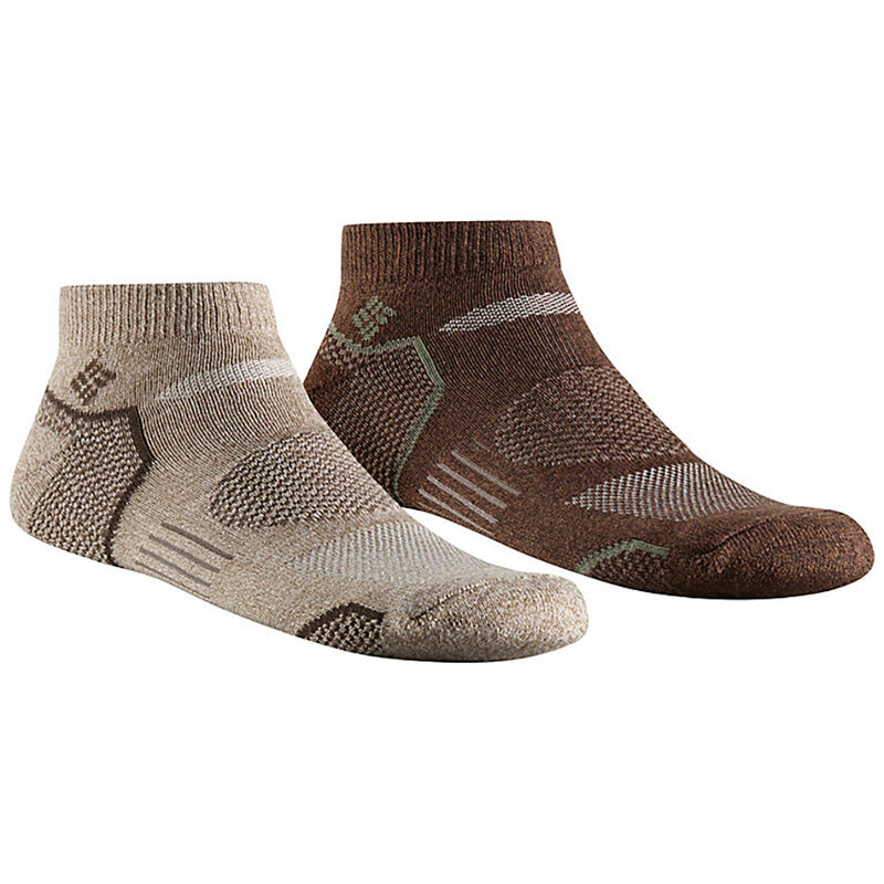 Columbia Men&rsquo;s Balance Point Low-Cut Walking Socks, 2-Pack image number 1