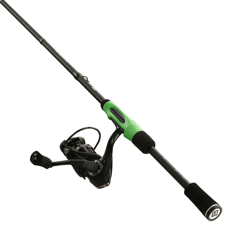 13 Fishing Code Black Spinning Combo image number 2