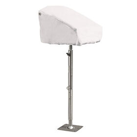 Overton's Folding Fishing Seat Cover - White Vinyl