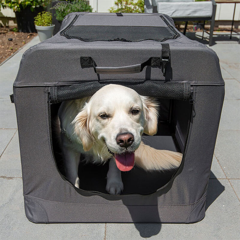 Soft Sided Portable Dog Crate, Medium image number 7