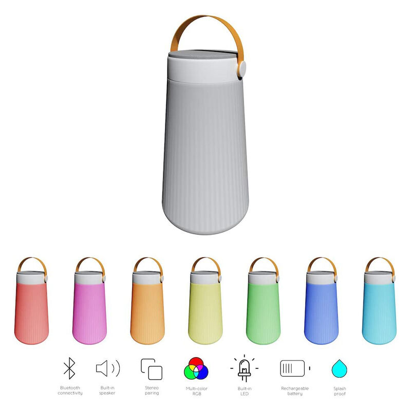 Koble Let's Go Color-Changing LED Speaker Lantern image number 2