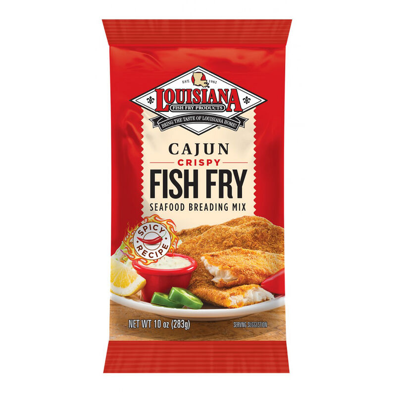 Louisiana Fish Fry Cajun Crispy Fish Fry Breading, 10-Oz. image number 1