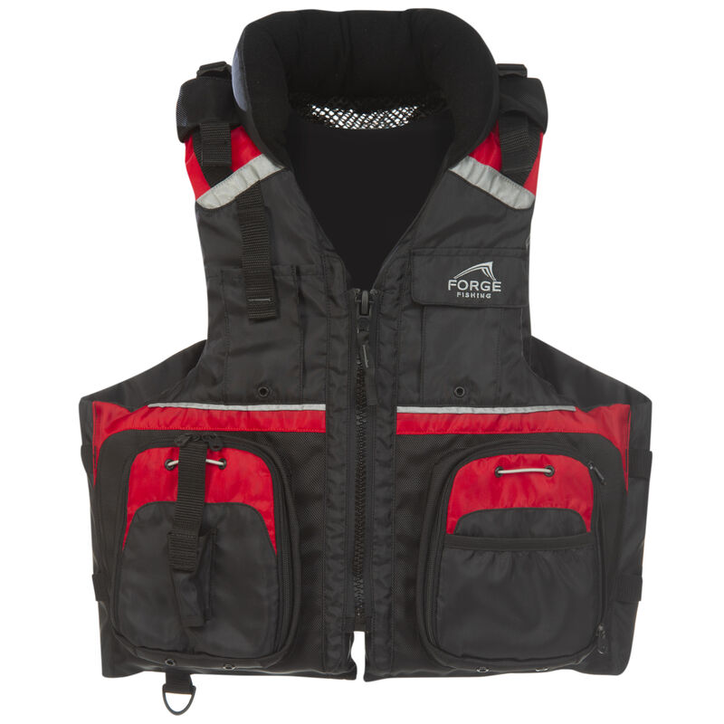 Forge Fishing Deluxe Fishing Vest image number 1
