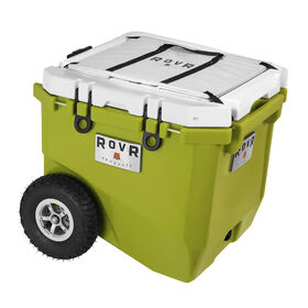 RovR RollR 45-Qt. Wheeled Cooler with Collapsible LandR Bin