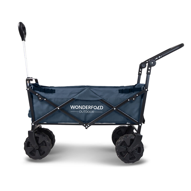 Wonderfold Outdoor S2 Push and Pull Utility Folding Wagon with Wide Beach Tires image number 10