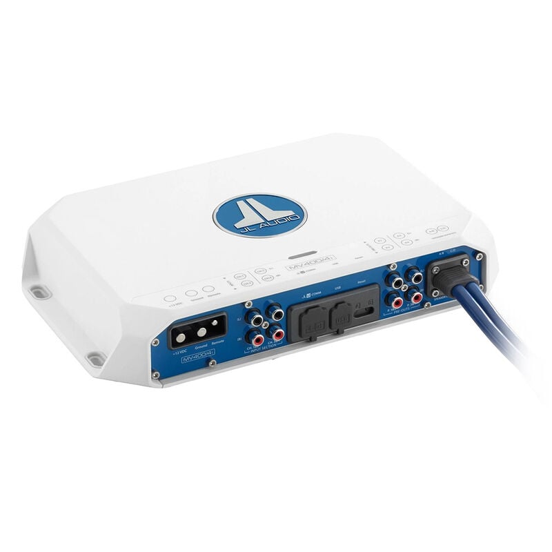 JL Audio MVI Series 400w 4 Channel Full-Range Amplifier w/ Integrated DSP