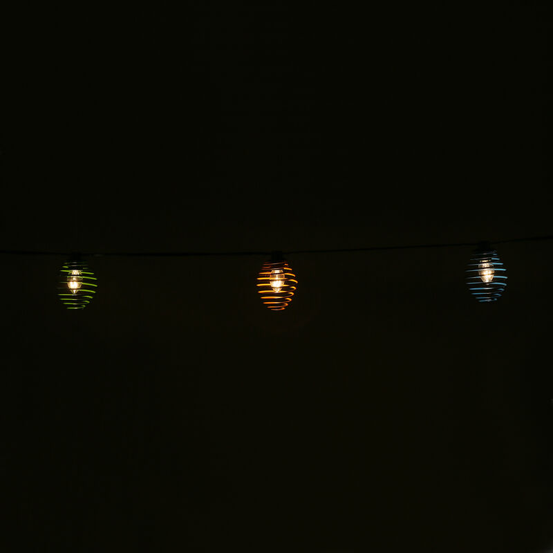 Swirly Party Lights, 10 Lights on 11&rsquo; Cord image number 9