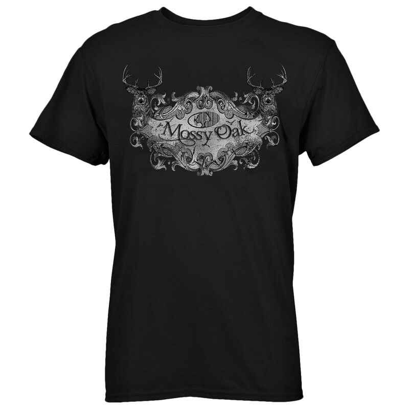 Mossy Oak Women's Short-Sleeve Tee - Black image number 1