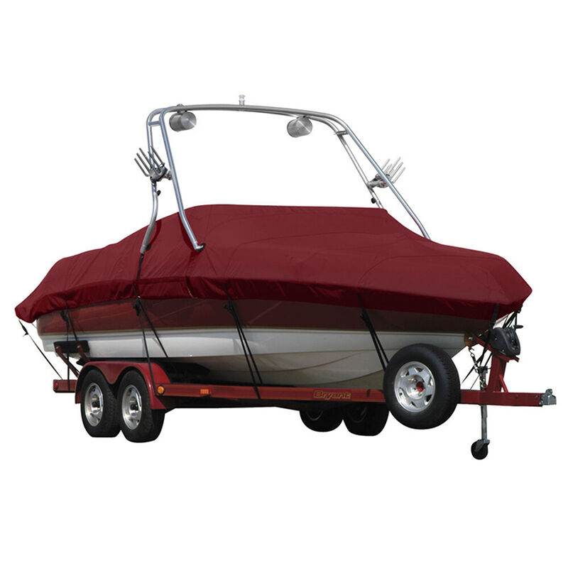 Exact Fit Sunbrella Boat Cover For Cobalt 200 Bowrider With Tower Covers Extended Platform image number 15