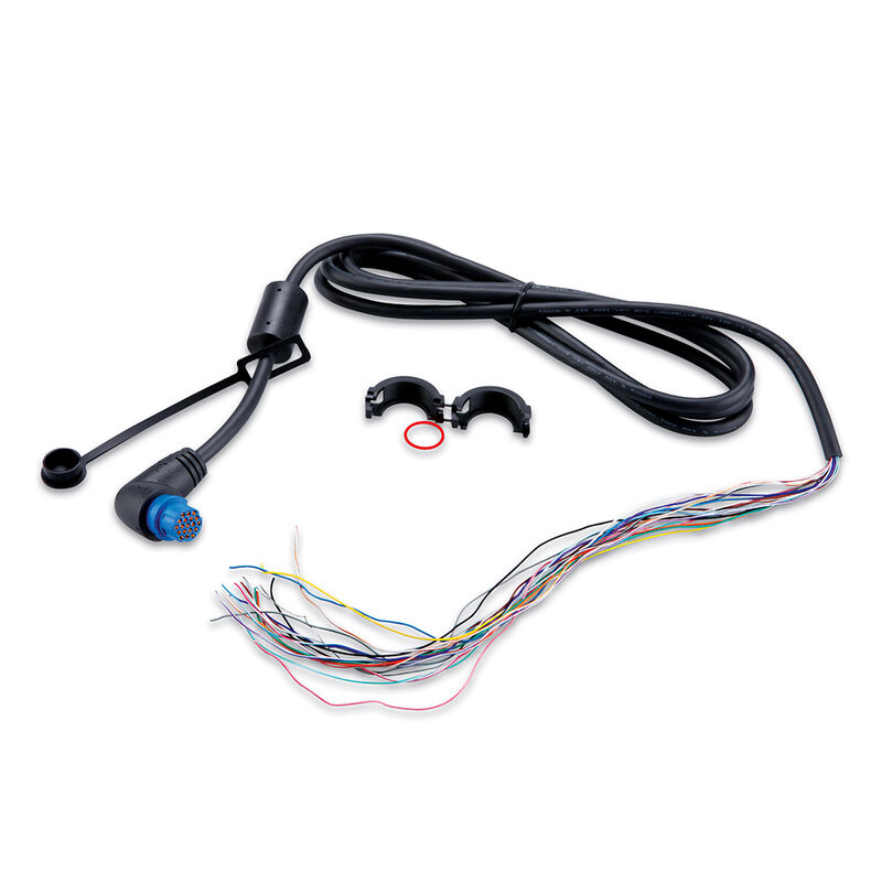 Garmin NMEA 0183 Threaded Cable With Right Angle Connector image number 1