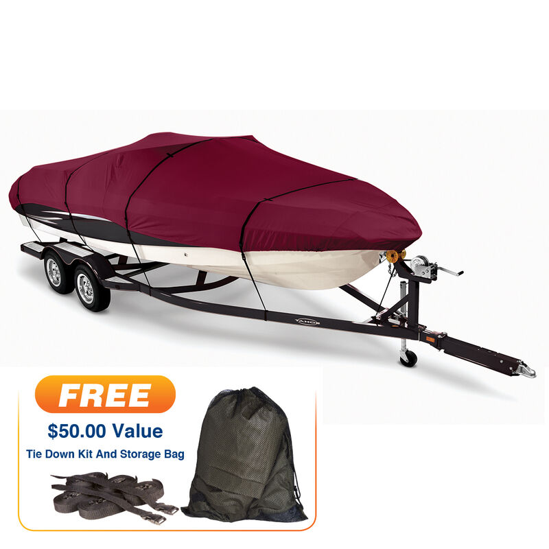 20'5" max. length Covermate Imperial Pro Fish and Ski Boat Cover image number 1
