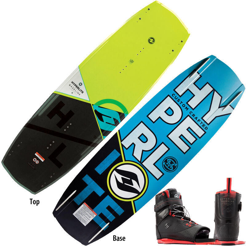 Hyperlite Baseline Wakeboard With Focus OT Bindings image number 1