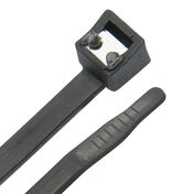Ancor 15" Black Heavy-Duty Self-Cutting Cable Ties, 100-Pack