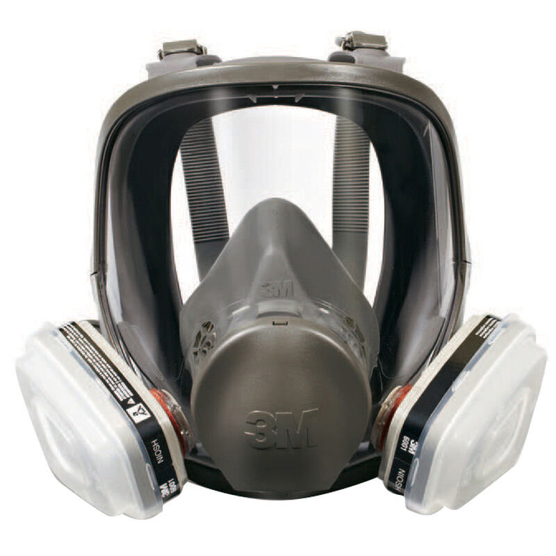 3M Large Full Face Paint Project Respirator image number 1