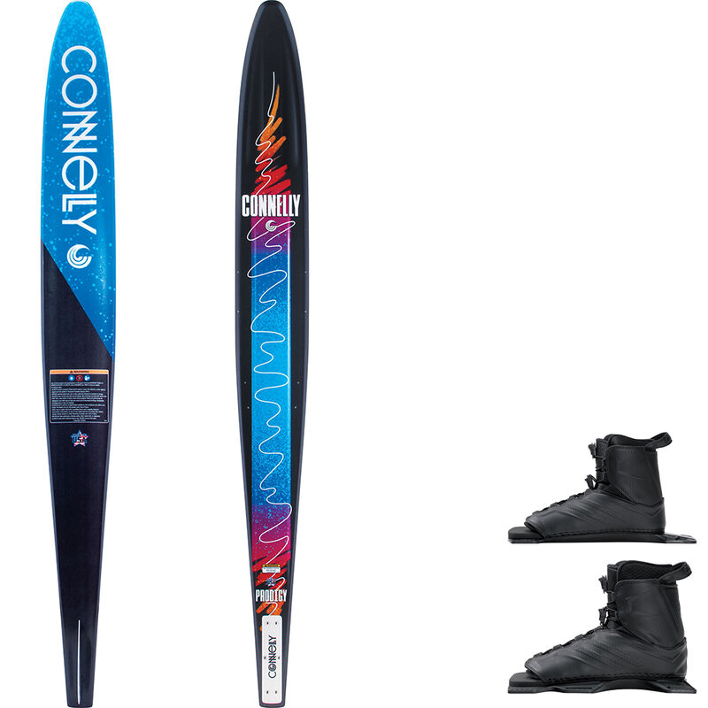 Connelly Prodigy Slalom Waterski With Double Tempest Bindings - S/M - size 62 image number 1