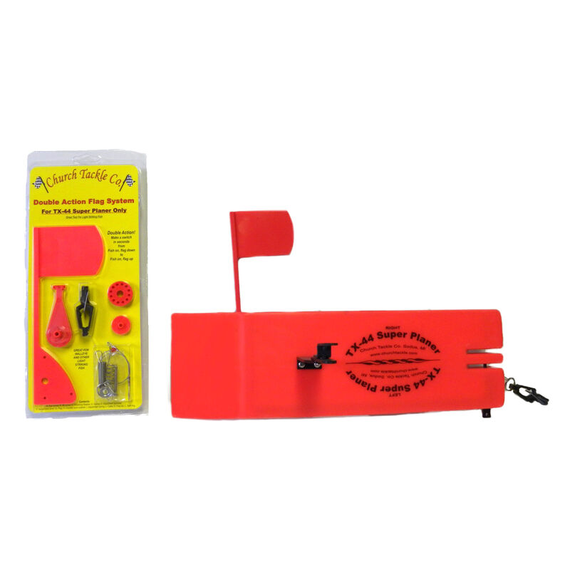 Church Tackle TX-44 Double-Action Planer Board Flag System image number 1