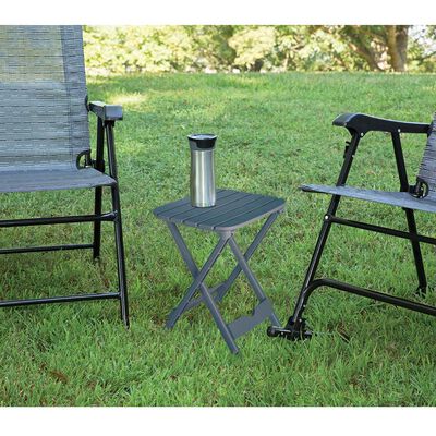 Quik-Fold Tag Along Table, Charcoal