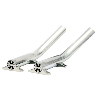 Tigress Fabricated Stainless Steel Side-Mount Outrigger Holders, Pair