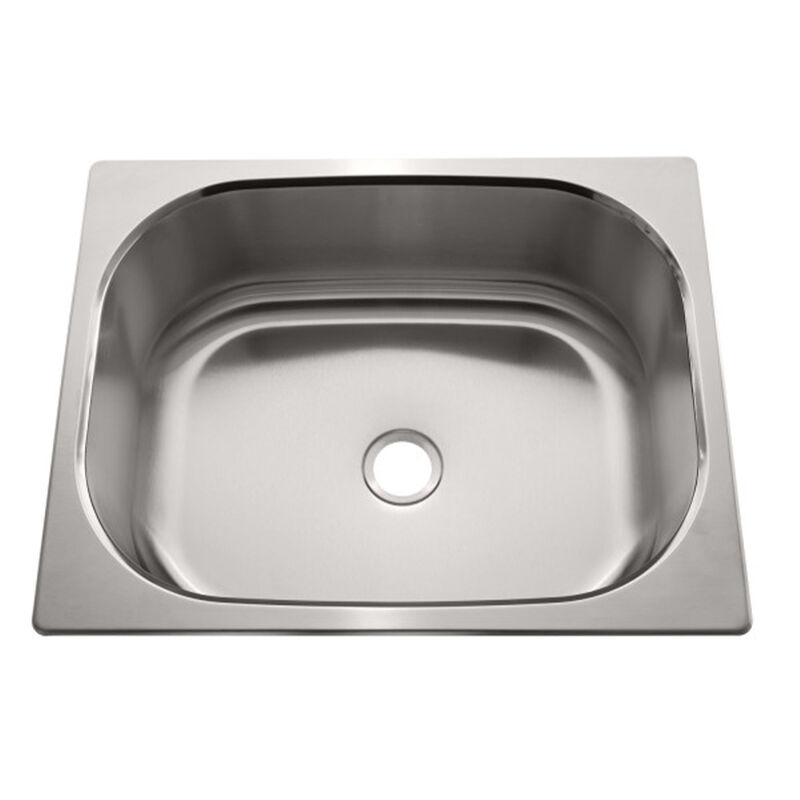 Ambassador Rectangle Stainless Steel Sink, 19-7/8" x 15-3/4" image number 2