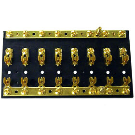 Sierra Hot Feed/Common Ground Fuse Block, 8 Gangs
